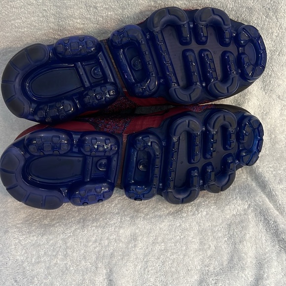 Mens Nike Air Vapormax Flyknit 2 Team Red Blue Size 10.5 - Picture 6 of 6